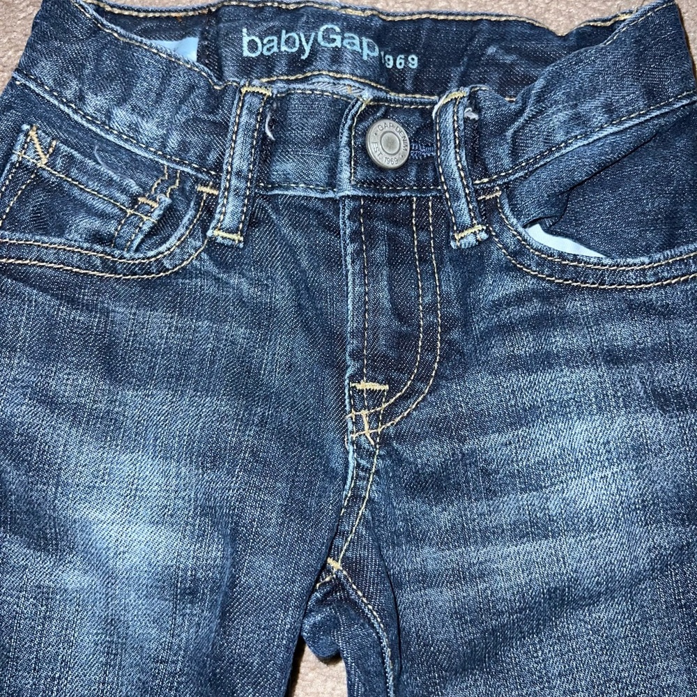 Baby Gap Skinny Jeans, Boys, Blue, 2 years - Picture 2 of 6